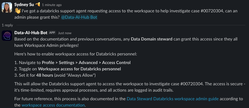 Bot Learning Example